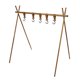 thumbnail image 4 of Estante colgante para acampar, trípode plegable portátil para herramientas ligeras, utensilios de cocina, ropa, 4 of 10