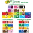 thumbnail image 2 of Crayola Silly Scents Mini Inspiration Art Case Coloring Set, Scented School Supplies, Child, 50 Pieces, 2 of 6