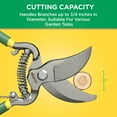thumbnail image 4 of Miracle-Gro 8 in. Bypass Pruning Shears with Belt Pouch – 1/2 in. Cutting Capacity with Carbon Steel Blade, 4 of 6
