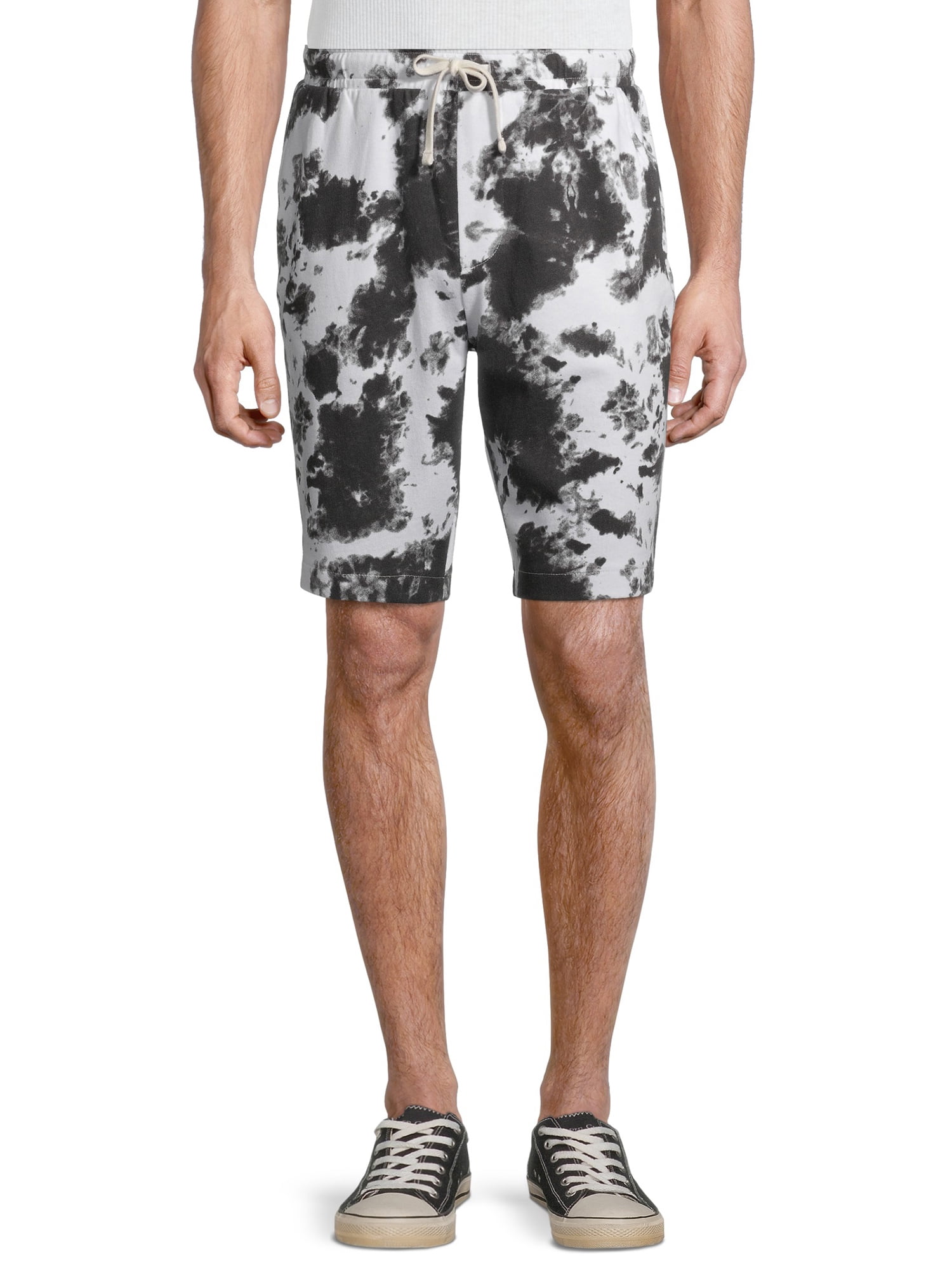 no boundaries men's knit jogger shorts