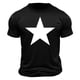 thumbnail image 1 of Top de Manga Corta, Hombre Casual Impreso Cuello de la Tripulación Camiseta, Manga Corta Blusa de Verano Poliéster, 1 of 9
