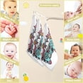 thumbnail image 3 of Zombie Video Game Controller Baby Muslin Washcloths Soft Absorbent Face Towel, 3 PCS Cartoon Joysticks Burp Cloths Cotton Bath Wipes Infant Wash Cloth for Newborn Boys Girls 12x12 inches, 3 of 7