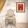 thumbnail image 3 of Appleman, Sam 26x32 Gold Ornate Wood Framed with Double Matting Museum Art Print Titled - Beer Glass, 3 of 4