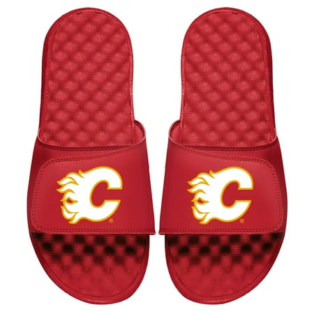 

Youth ISlide Red Calgary Flames Vintage Logo Slide Sandals