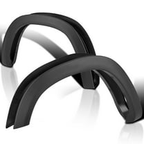 Spec-D Tuning 4PC Front   Rear Factory Style Bolt On Black Fender Flares Compatible with 2019-2021 Dodge Ram 1500