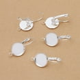 thumbnail image 2 of tredstone Earring Setting Blank Base DIY Craft Jewelry Ear Stud Replacement Handicraft Making Finding Professional Craftsman Silver, 2 of 7
