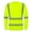 Green, variant on ProtectX High Visibility Long Sleeve Safety Reflective Shirts, Construction Work Shirt for Men, ASIN Class 3 Type R Black Long 3X-Large