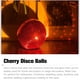 thumbnail image 3 of Kearding Bolas de discoteca de cereza decoración moderna seta Kawaii espejo de vidrio simulado sala de estar decoración del hogar para Bar DJ Decoración del hogar rojo solo 12cm, 3 of 6