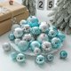 thumbnail image 3 of Adornos de bolas de Navidad Adornos navideños inastillables Decoraciones determinadas para bolas de árbol de Navidad, 3 of 5