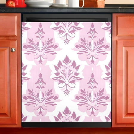

Ryvnso Artistic Flowers Dishwasher Magnetic Refrigerator Magnet Cover Kitchen Home Decorative 23 x26