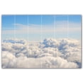 thumbnail image 1 of Picture-Tiles.com: Clouds Ceramic Tile Wall Mural WAL500391-64M. 36"W x 24"H using (24) 6" x 6" Ceramic Tiles-Satin Finish, 1 of 3