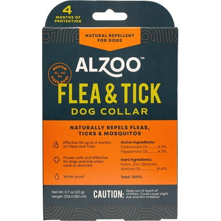 UPC: 3420900111922 | ALZOO Flea Tick Dog Collar with Natural Diffusing Active Ingredients