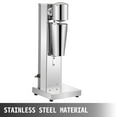 thumbnail image 2 of 800ml Large Capacity Milkshake Maker, 180W Electric Stainless Steel Blender, 2-Speed Adjustable, Silver Single-Head Shake Machine for Thick Shakes, 2 of 11