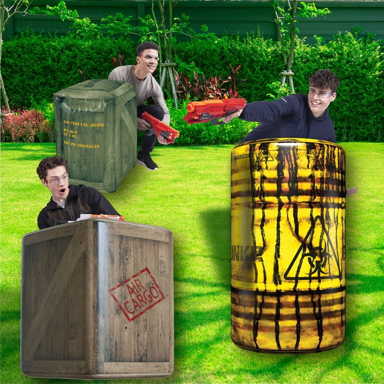 BUNKR Battle Pack Inflatable Obstacle Course for Blasters photo 5