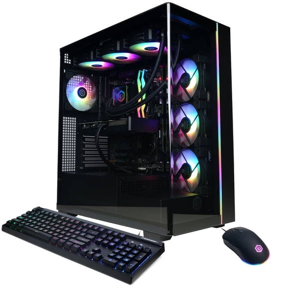 Ordinateur de jeux Cyberpowerpc Gamer Supreme SLCAI9000CPG avec AMD Ryzen 9 9900X3D