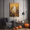 thumbnail image 4 of Ghost In The Sunflower Field Poster Print,Gothic Art Poster, Art Poster Print, Haunting Ghost, Halloween Decor,Field Art Poster, 4 of 7