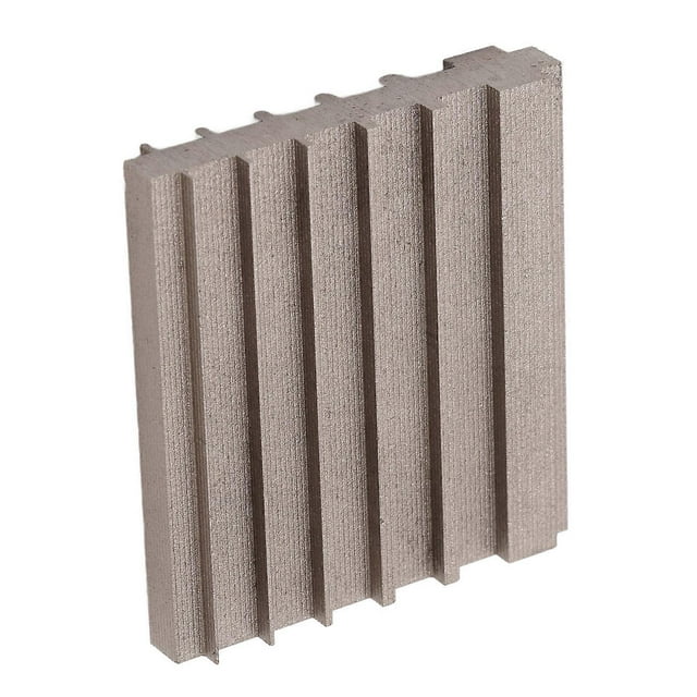 Edge Skiving Grinding Tool DIY Steel Material Durable Convenient Leather Edge Sharpener for 6mm Wide Shovel Repair Grey Quadrate Slot