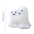 thumbnail image 2 of Halloween Night Light, Mini Glowing Ghost Decoration, Funny Whimsical Holiday Ornament, Cute Resin Tabletop Decor for Nightstands, Bookshelves, Mantels and Desks, Halloween Home Decor Gift, 2 of 8