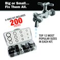 thumbnail image 4 of Danco 7189624 O-Ring Assorted Washer Kit - 200 Piece per Pack, 4 of 4