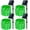 Green, variant on 2 Pack Solar String Lights Outdoor Waterproof, Each 33FT 100 LED Solar Fairy Lights Outdoor, 8 Modes White Christmas Light for Outside Yard Tree Patio Garden Wedding Christmas Decorations
