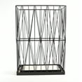 thumbnail image 3 of Mango Steam Pluvian Soakstone Rectangle Umbrella Holder for Entryway & Living Room, Black, 3 of 5