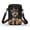 Dog Pumpkin, variant on Skull Butterfly with Adjustable Strap Crossbody Bag for Adults, Outdoor Holiday Travel