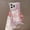 Pink, variant on For iPhone 16e Phone Case,With Beading Wrist Strap,3-in-1 Heavy Duty,Resin Butterfly Design,Glitter Woman Girly Sparkle Shiny Shockproof Rugged Transparent Phone Case,Silver