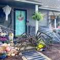 thumbnail image 5 of 79 Inch Giant Light Up Hairy Spider Halloween Decor, Bendable Legs Large Scary Furry Spider with Orange LED Lights, Outdoor Indoor Yard Porch Haunted House Party Decoration Prop,B, 5 of 7