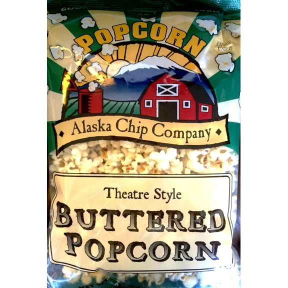 Alaska Chip Company Theatre Style Buttered Popcorn, 5.5 Oz.