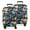 Pioneer Flower Floral, variant on Pioneer Flower Floral Print Pattern Luggage Cover Fashion Suitcase Cover Baggage Covers Fit 25-28 Inch Luggage (Go Travel)