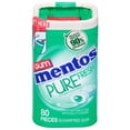 thumbnail image 2 of Mentos Pure Fresh Sugar-Free Gum, Paperboard Bottle, Spearmint, Peanut-Free, Regular Size, 80 Count, 2 of 6