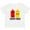 AA-White, variant on Inktastic Ketchup and Mustard Gift Boys or Girls Baby T-Shirt