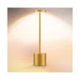 thumbnail image 1 of Lámpara De Mesa Inalámbrica, LED Metal USB Recargable 6000mAh 2 Niveles Brillo Luz Nocturna Lámpara De Escritorio Lámpara De Lectura - Oro, 1 of 4