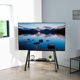 thumbnail image 2 of Soporte para TV VIVO Rolling Artistic, 49-75 pulgadas, LED LCD, negro, 2 of 8