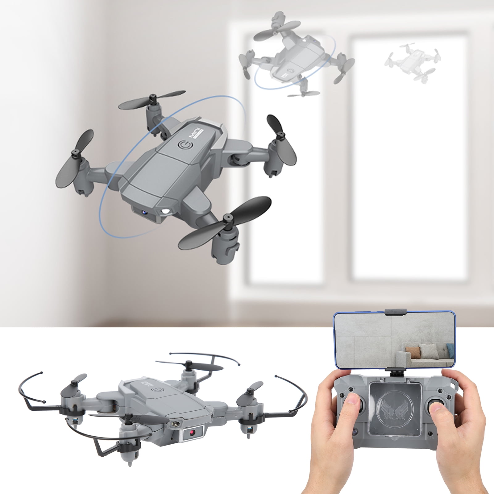HURRISE 4K Camera Drone Mini Drone KY905 Mini Drone 4K Camera High Definition Foldable Drones Children Quadcopter Toy Walmart