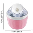 thumbnail image 3 of Luiuiu Mini Ice Cream Maker, Portable Home Personal Dessert Maker Machine for Frozen Yogurt, Individual Ice Cream Maker, Compact Mini Kitchen Appliance for Home, 3 of 6