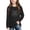 Black#6, variant on PureCasa Kids Boys Girls Long Sleeve Tops 3-12 Years Halloween Cute Noctilucent Print Loose Comfortable T-Shirt Crewneck Pullover Top