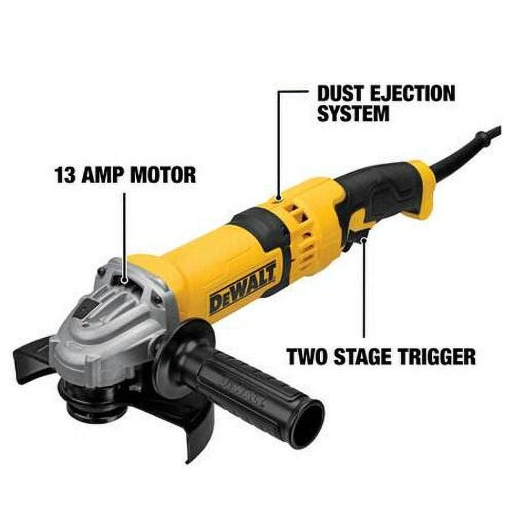 Dewalt 4-1/2 (115mm)- 6  (125mm) High Performance Trigger Switch Grinder