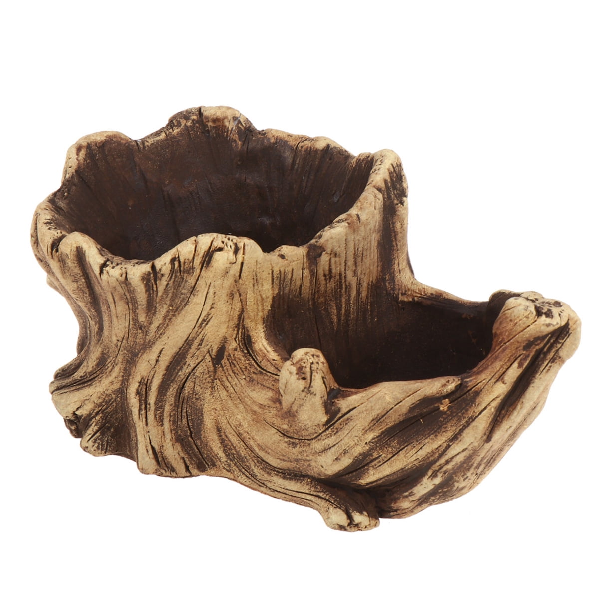 FUTUREORYY Decorative Flower Planter Pot Cement Yellow 1Pcs for Gardening Props
