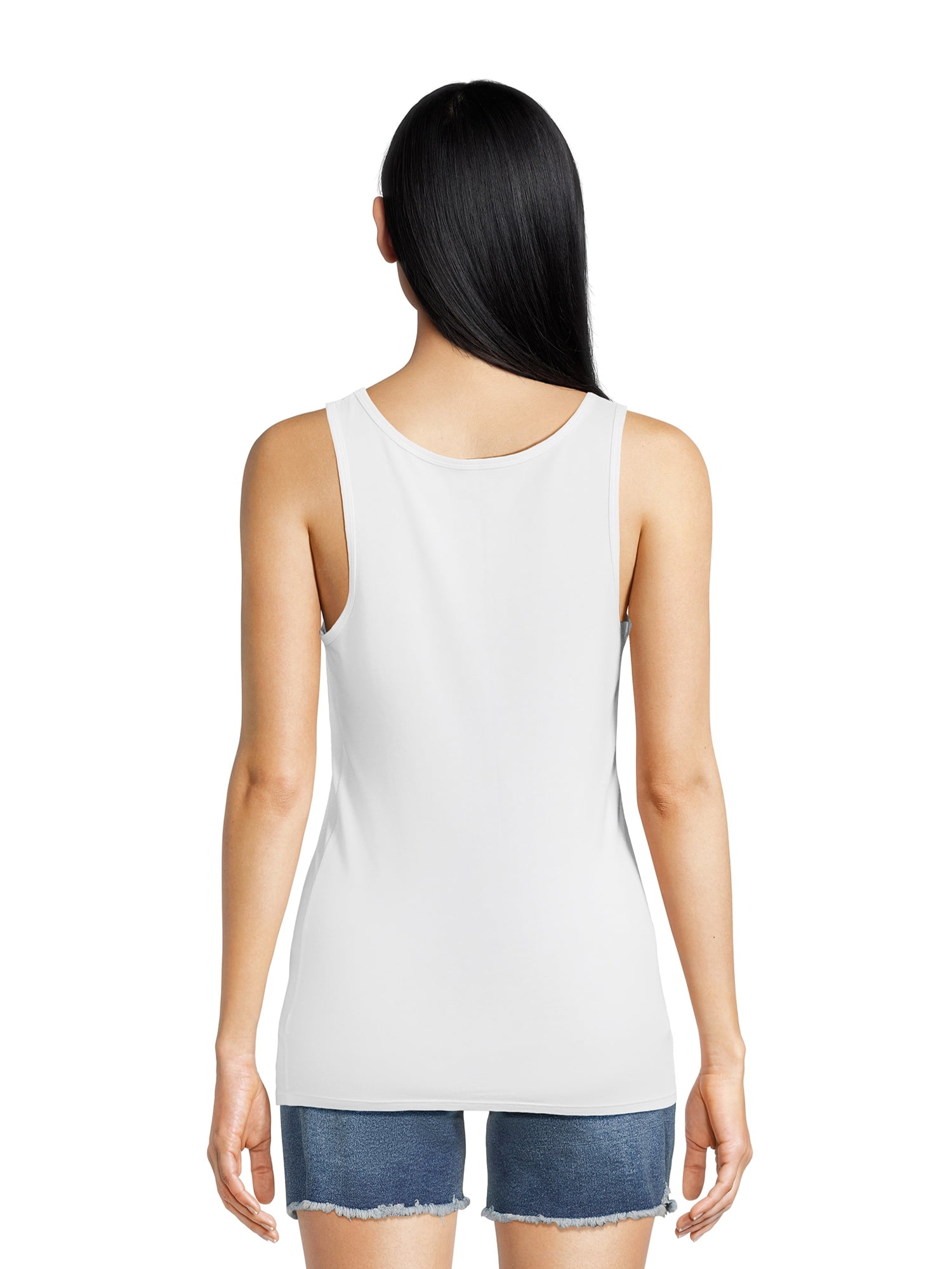 Time and Tru Maternity Essentials Non Shirred Tank, Sizes S-XXL