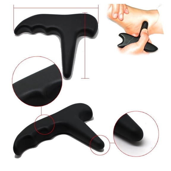 Body Foot Shoulder Back Neck Massage Point Stick Massager Genuine Natural Stone Needle Reflexology