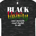 thumbnail image 3 of Inktastic Black History- One Month Cant Hold It All T-Shirt, 3 of 4