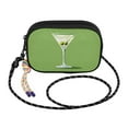 thumbnail image 2 of FORMRS Mini Crossbody Bag for Women Adjustable Rope Shoulder Casual Phone Purse, Green Martini Glass, 2 of 7
