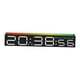 thumbnail image 2 of Reloj digital LED de escritorio, 9 colores intercambiables, multifuncional, grande Digital blanco, 2 of 9