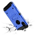 thumbnail image 6 of iPhone X XS Case, Mignova Rugged Plastic Heavy Duty Armor Holster Defender Full Body Protective Hybrid Case Cover with Belt Swivel Clip and Kickstand for Apple iPhone X XS (Blue), 6 of 7