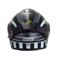 thumbnail image 2 of Casco Para Moto Edge Abatible Oro negro Doble Certificación M, 2 of 3