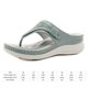 thumbnail image 2 of Mujeres Sandalias ortopédicas Sandalias huecas de verano Agradables Senos gruesos Zapatos de playa, 2 of 9