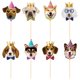 thumbnail image 4 of RV 1 juego de decoración de cumpleaños con tema de perro mascota, 1 juego de decoración de fiesta, pancarta de cumpleaños, adorno para pastel, suministros de cumpleaños, para decoración de fiesta de c, 4 of 5