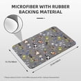 thumbnail image 5 of Cartonn Looney Tunes Diatomaceous Mat Rubber Anti Slip Floor Mat Diatom Mud Doormat Super Absorbent Bath Mat Rug 15.7x23.6in, 5 of 7