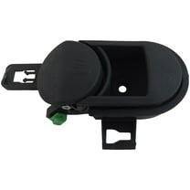 Dorman 93188 Interior Door Handle for Specific Jeep Models, Black; Textured